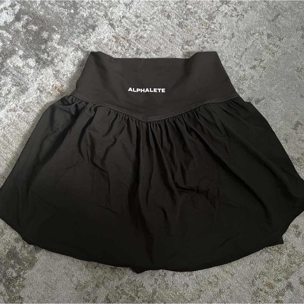 Alphalete Dark Olive Green Tennis Skirt